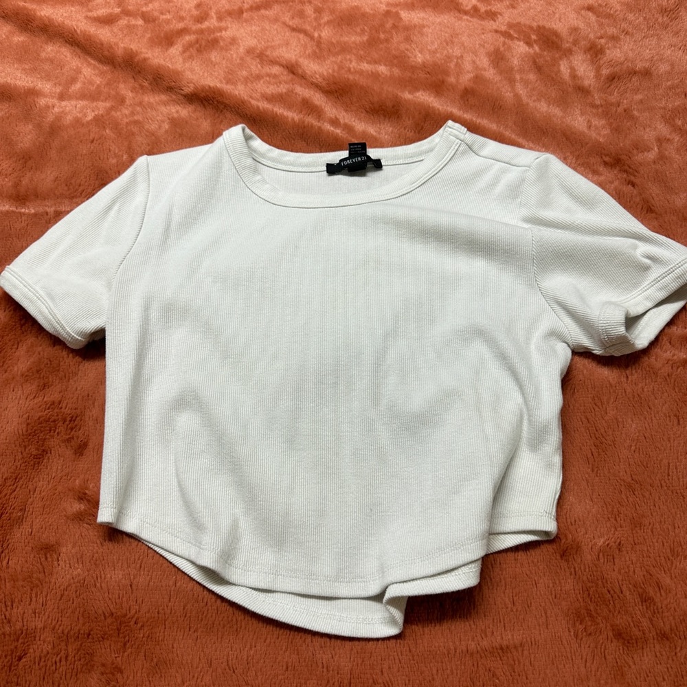 Forever 21 White Crop